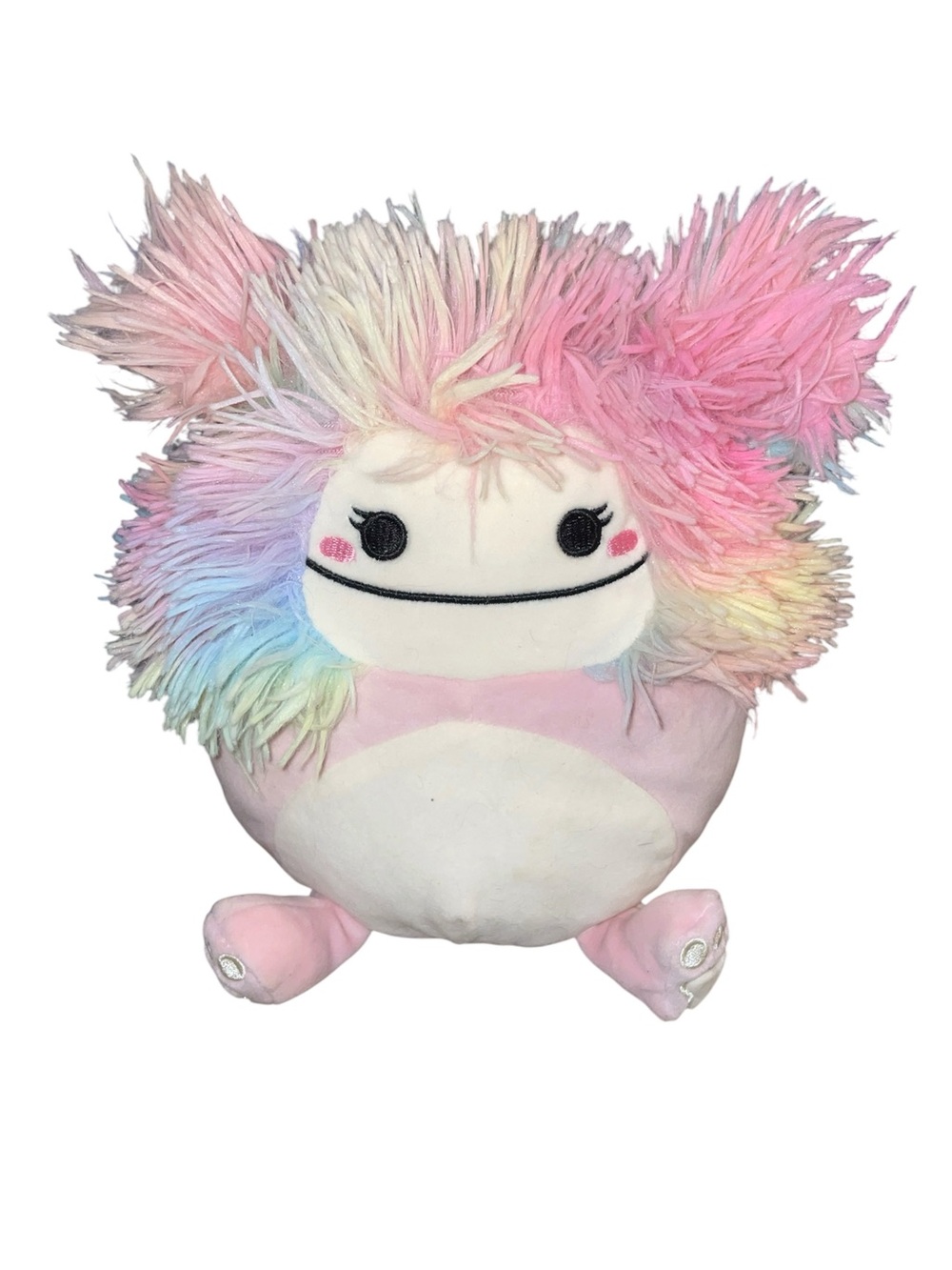 Squishmallows Caparinne the Pink Bigfoot plush toy